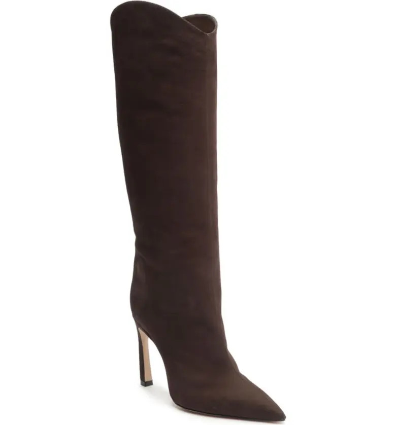 Schutz Maryana Sculpt Pointed Toe Boot (Women) | Nordstrom | Nordstrom
