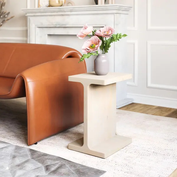 Bama Side Table Natural | Bed Bath & Beyond