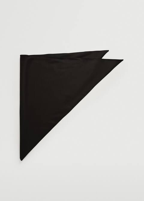 Halstuch mit Ledereffekt | MANGO (DE)