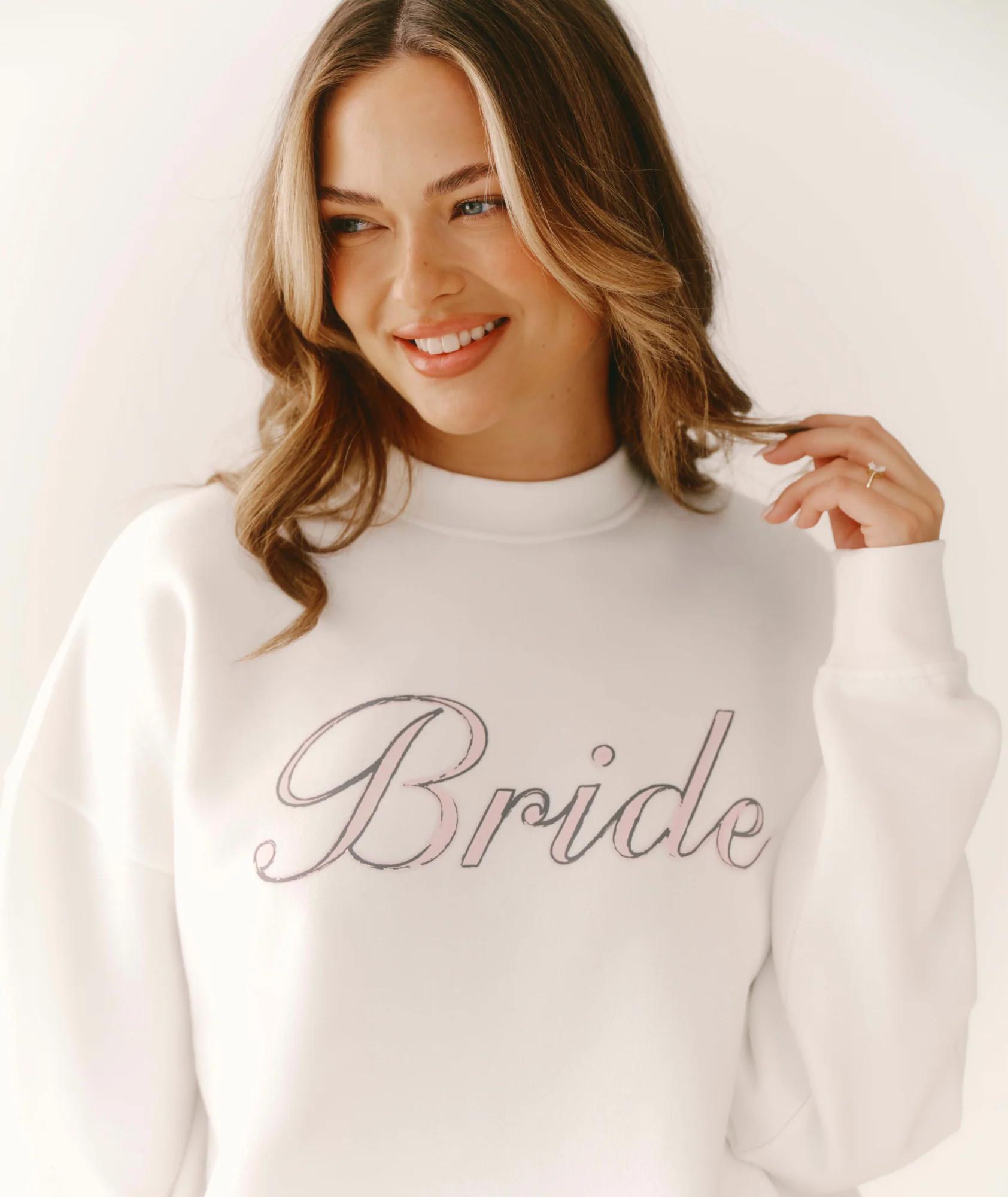 Bride Graphic Sweatshirt - White | Six Stories