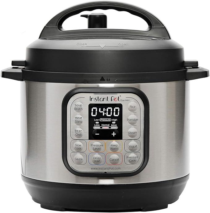 Instant Pot Duo Mini 7-in-1 Electric Pressure Cooker, Slow Cooker, Rice Cooker, Steamer, Saute, Y... | Amazon (US)