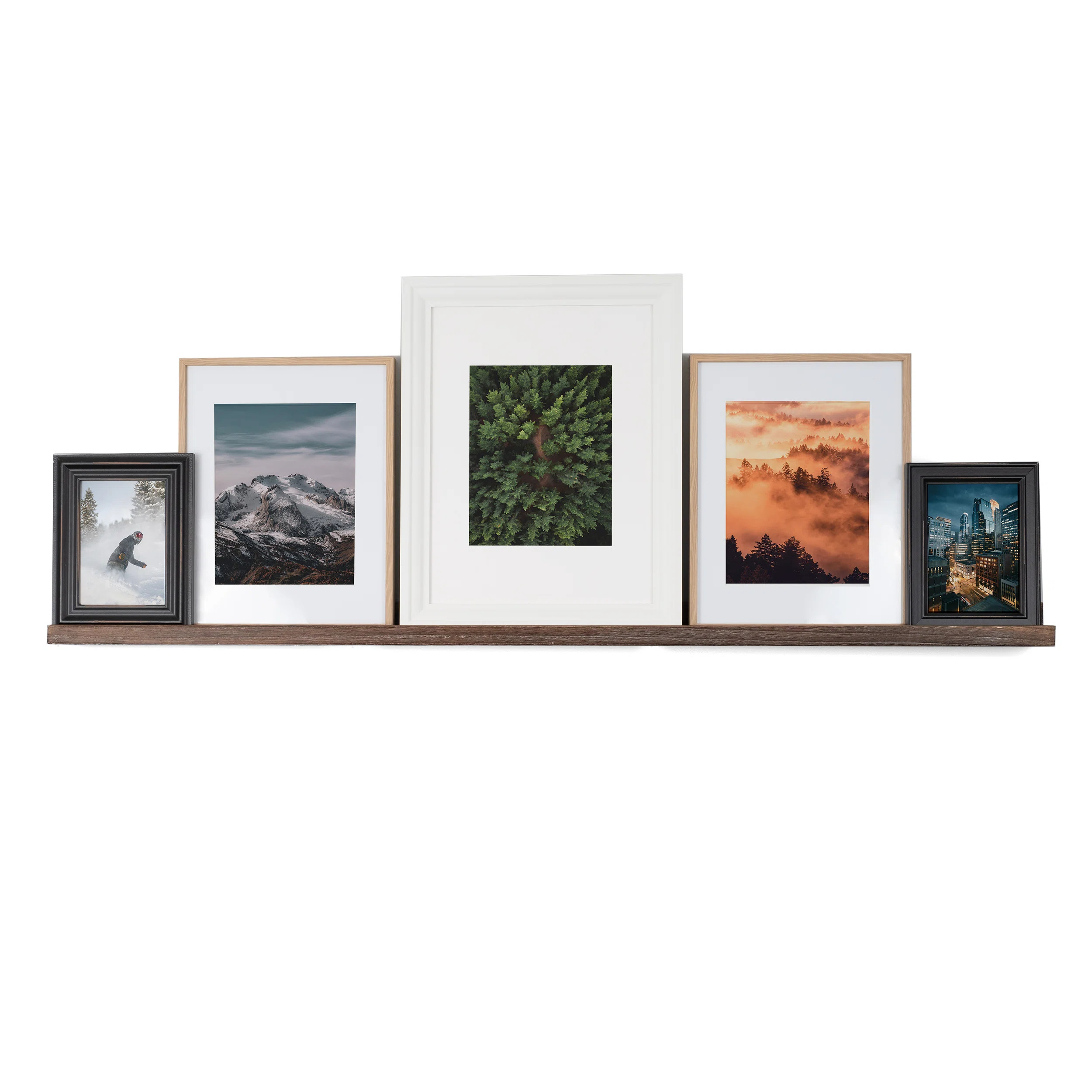 Essiemae Solid Wood Picture Ledge Wall Shelf | Wayfair North America
