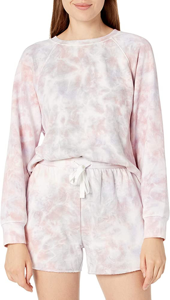 The Drop Women's Caroline Raglan Long-Sleeve Fleece Sweatshirt | Amazon (US)