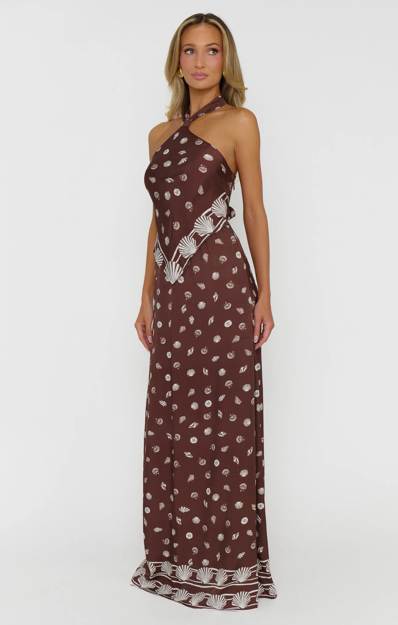 Bianca Maxi Dress ~ Cocoa Coast | Show Me Your Mumu