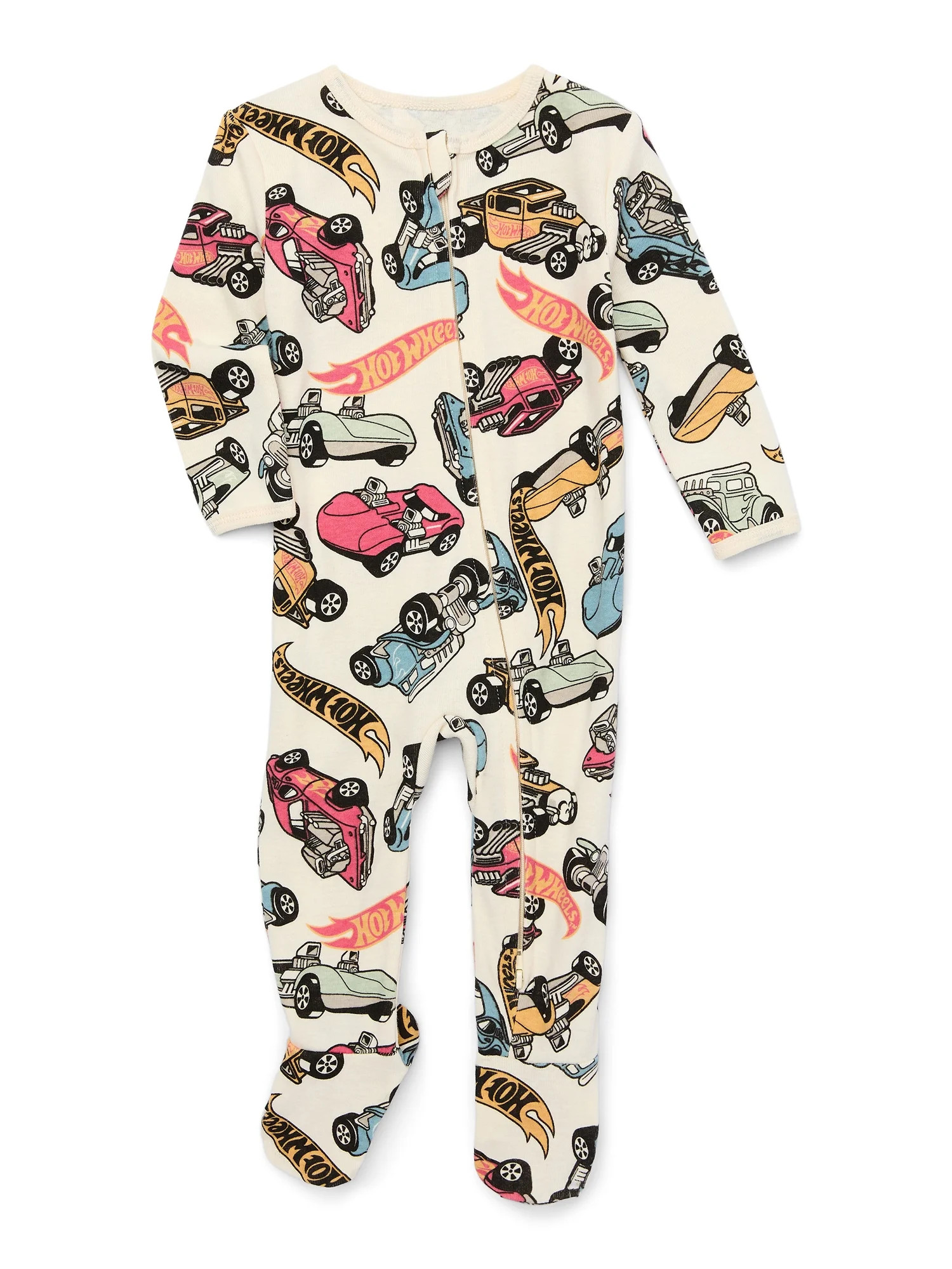 Character Baby Two-Way Zip Front Footed Sleep N Play Pajamas, Sizes Newborn-6/9 Months - Walmart.... | Walmart (US)