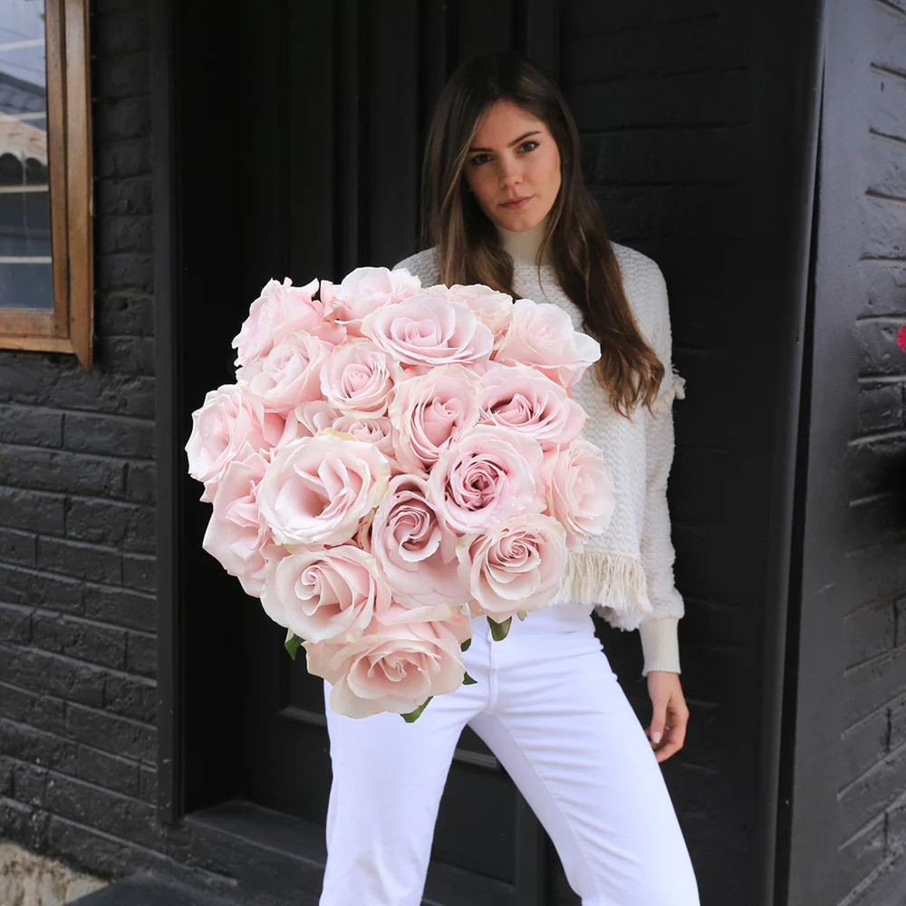 Vogue Rose Bouquet | Send Pink Flowers | Rosaholics | Rosaholics
