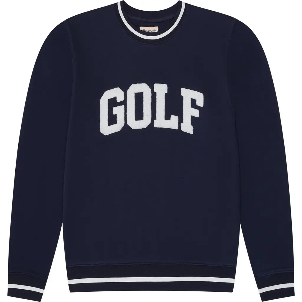 Ellsworth + Ivey Elle Sweatshirt - Collegiate Golf in Navy at Nordstrom, Size X-Large | Nordstrom