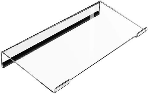 Small Computer Keyboard Stand, 11.8 x 5.1 Inch- Keyboard Tray for 78 Keys Keyboard, Acrylic Keybo... | Amazon (US)