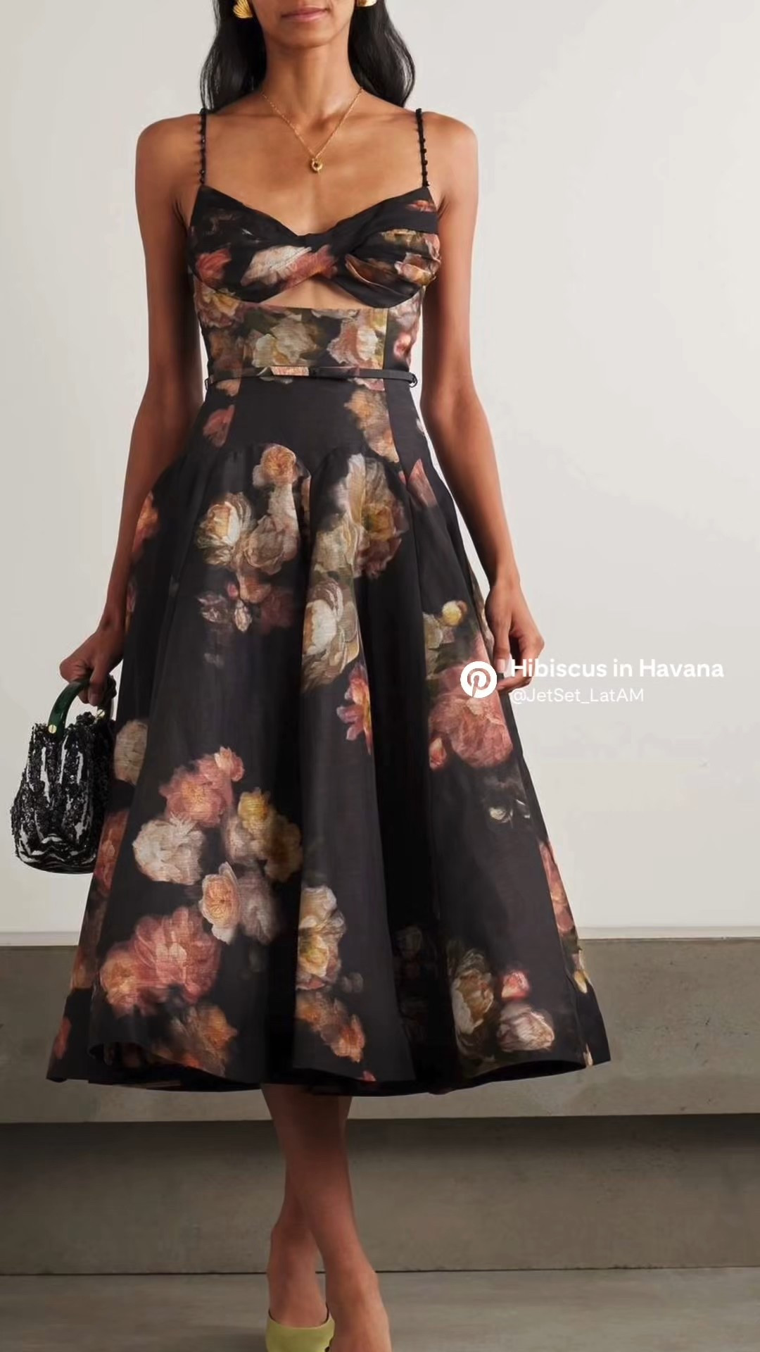 Midnight Botanicals: The Zimmermann Hypnotic Midi Dress

There’s something undeniably powerful about dark florals after sunset. This Zimmermann Hypnotic midi dress balances romance and structure with effortless precision — a belted waist that defines, subtle cutouts that intrigue, and a fluid linen–silk blend that moves beautifully with every step.

The black base grounds the floral print, making it endlessly versatile: elevated enough for destination dinners, gallery evenings, or a candlelit night in Havana, yet timeless enough to wear season after season. It’s the kind of piece that doesn’t chase trends — it holds presence.

Style it with minimal heels, barely-there jewelry, and confidence.

#LTKTravel #LTKootd #LTKWedding