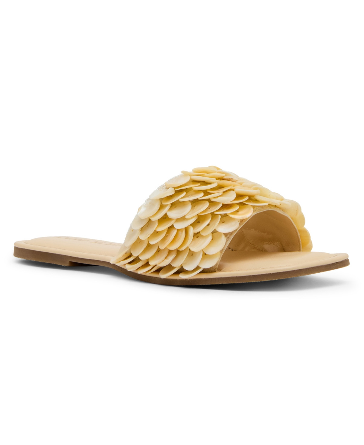 Anne Klein Women's Brianne-p Slip-On Sandals - Natural | Macy's