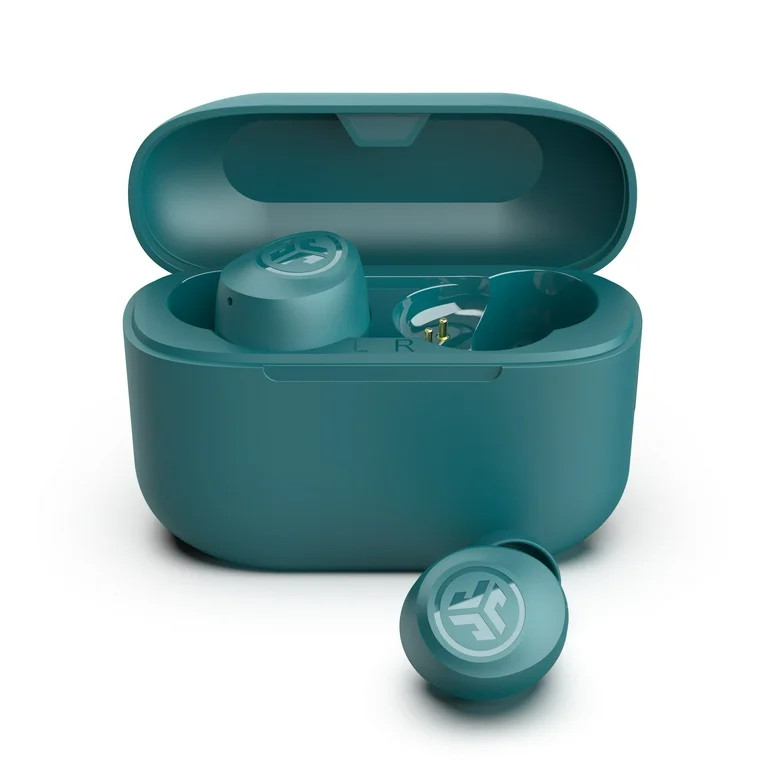 JLab Go Air Pop True Wireless Earbuds w/ Charging Case, Teal | Walmart (US)