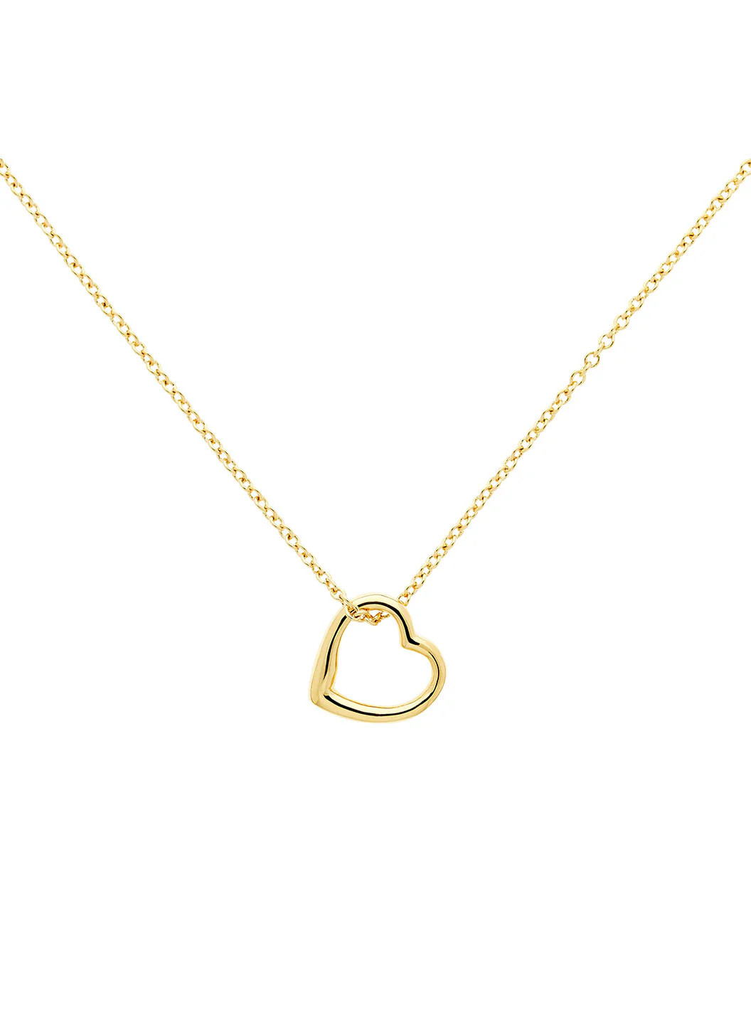 Gold Mini Heart Pendant Necklace | Melissa Odabash