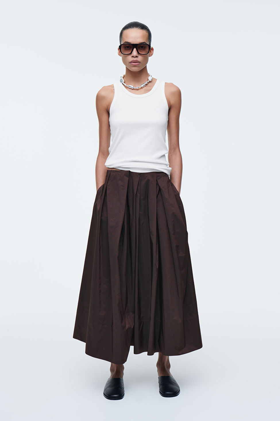 VOLUMINOUS PLEATED CULOTTES | COS (US)