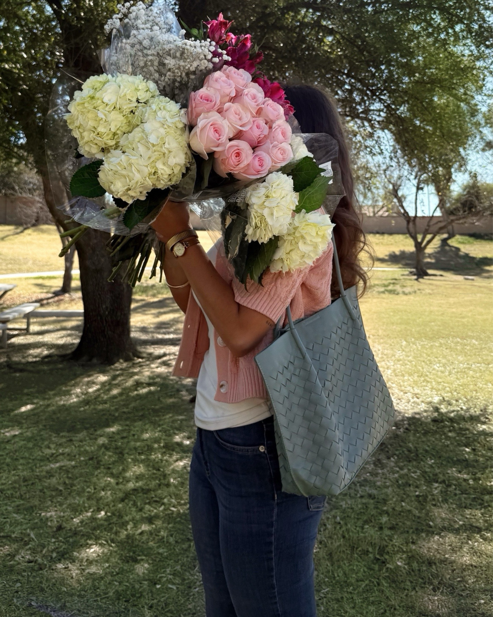 Spring sweater outfit 💐 

#LTKSeasonal #LTKootd #LTKWorkwear