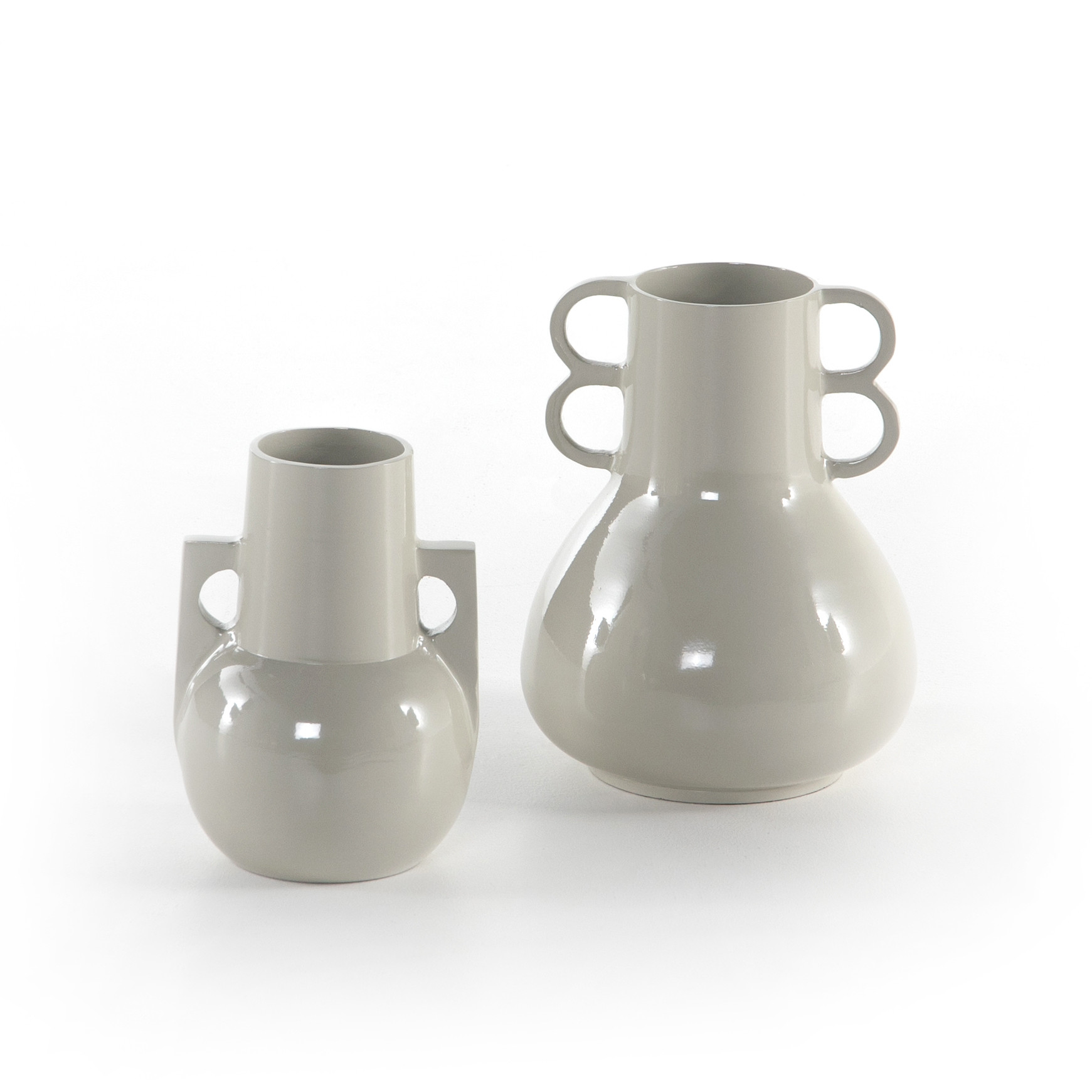 Primerose Vases Set Of 2 Light Grey | Scout & Nimble