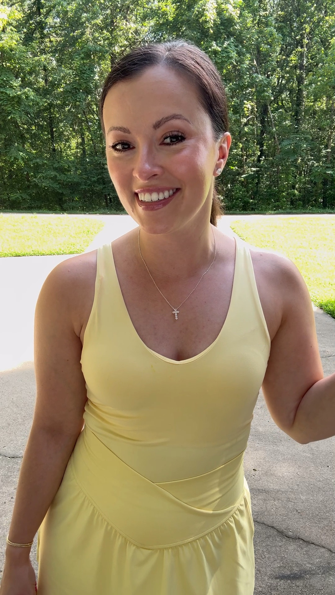 Butter yellow matching workout set
Matching active top & skirt
I’m wearing a Small in both 
Target find! 💛

#LTKSeasonal #LTKSummerEdit #LTKFindsUnder50