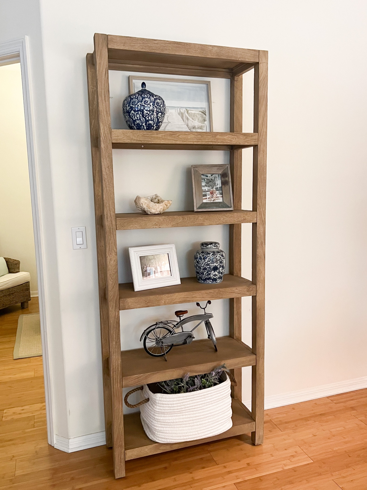 Love this bookcase! The perfect height and size for this area in the living room! 

#LTKhome