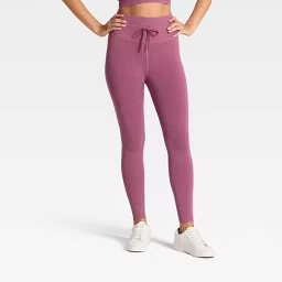 Women's High-Rise Tie Seamless Leggings - JoyLab™ | Target