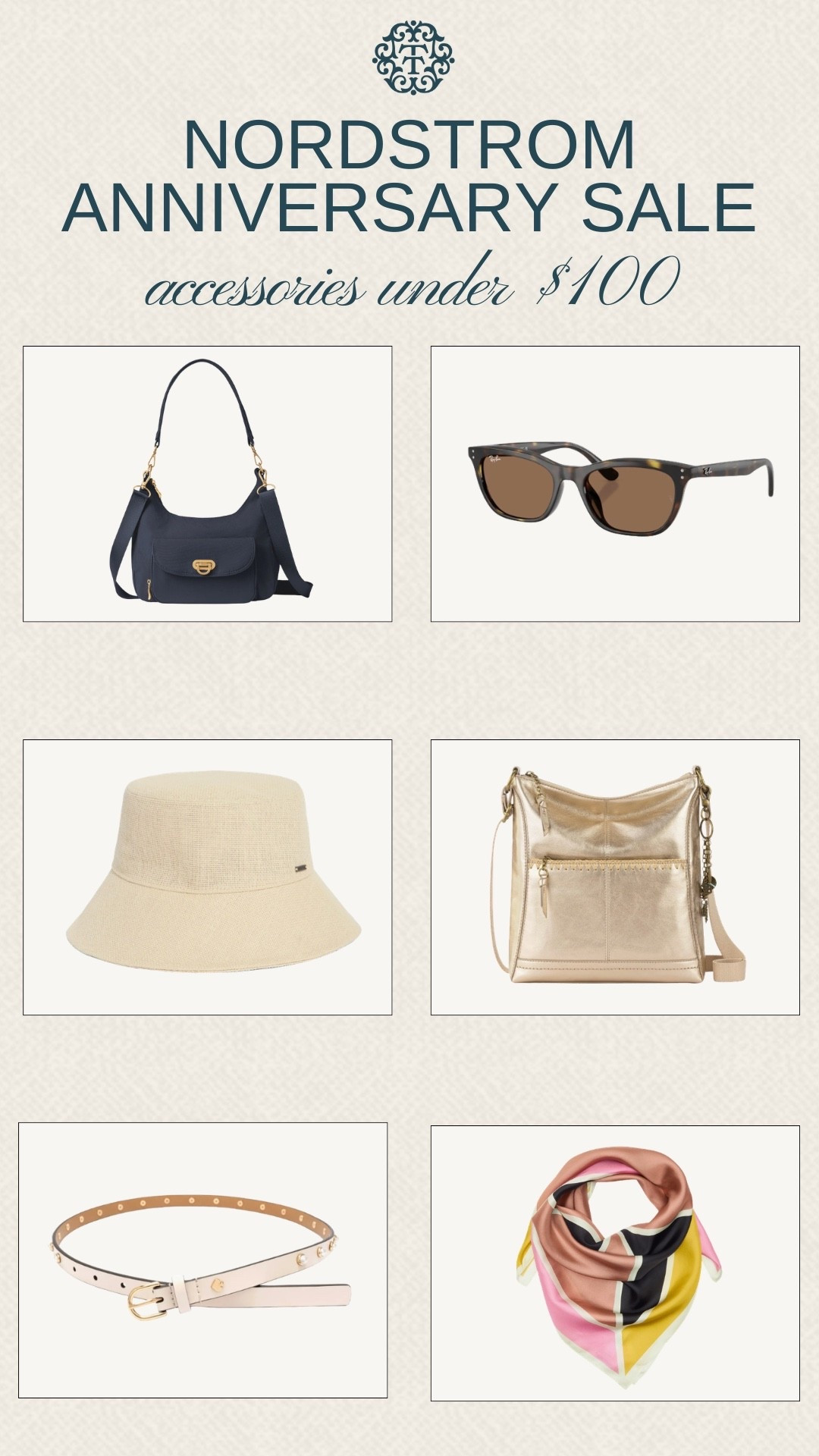 Accessories can completely change an outfit, and the Nordstrom Anniversary Sale has so many good options under $100. From bags and sunglasses to scarves and belts, these are pieces you'll reach for again and again. If you're shopping the sale, don't miss these finds.

#LTKSaleAlert #LTKgrwm #LTKSeasonal