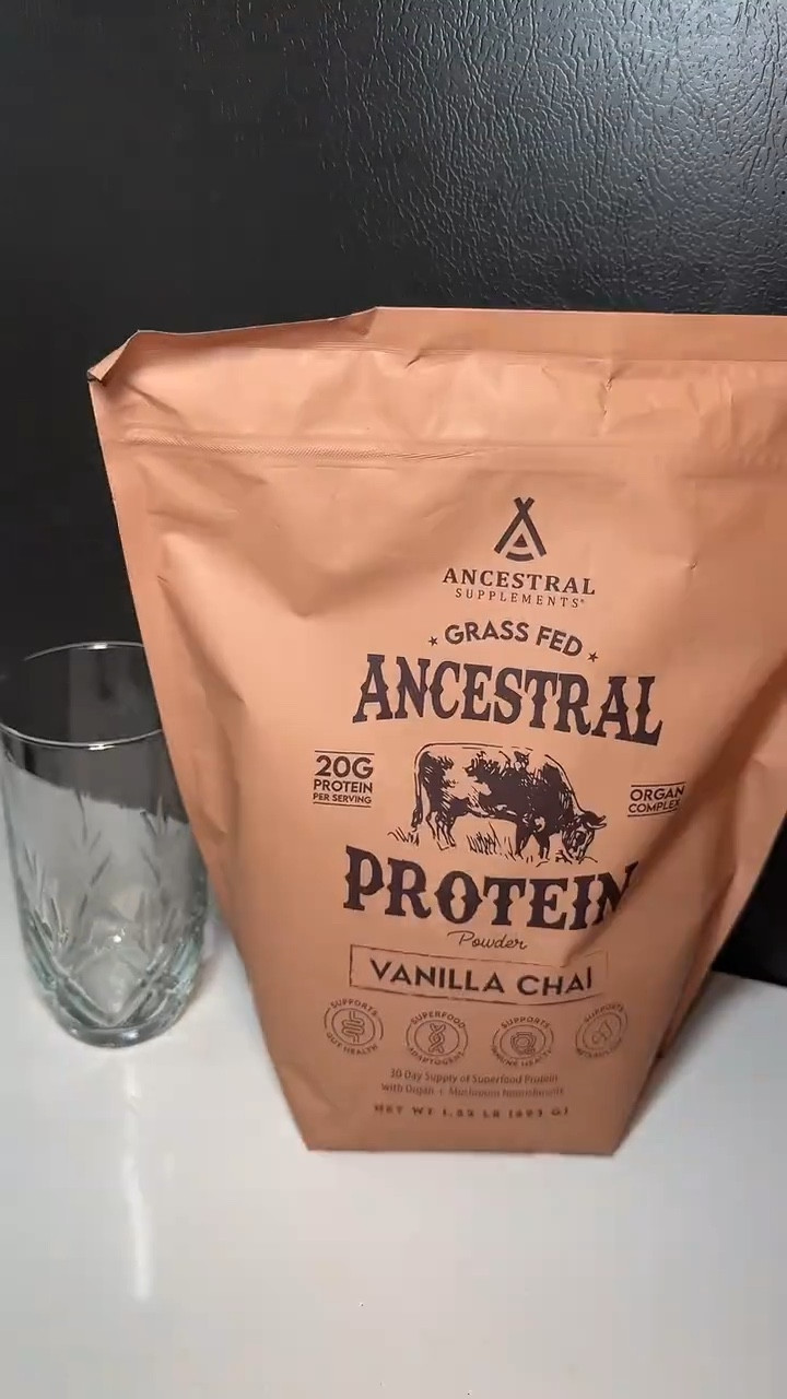 This Ancestral protein powder isn’t just for muscles is for way more then that.

#ancestral #proteinpowder #ancestralproteinpowder #ancestralprotein #selfcare

#LTKselfcare