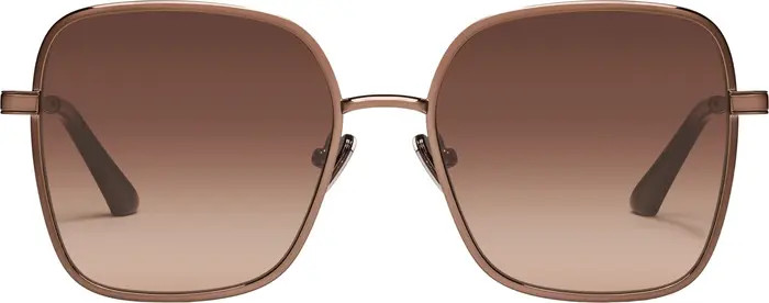 QUAY 5th Ave 58mm Gradient Square Sunglasses | Nordstrom | Nordstrom