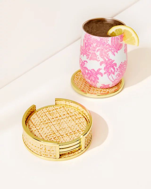 Coaster Set with Holder | Lilly Pulitzer | Lilly Pulitzer