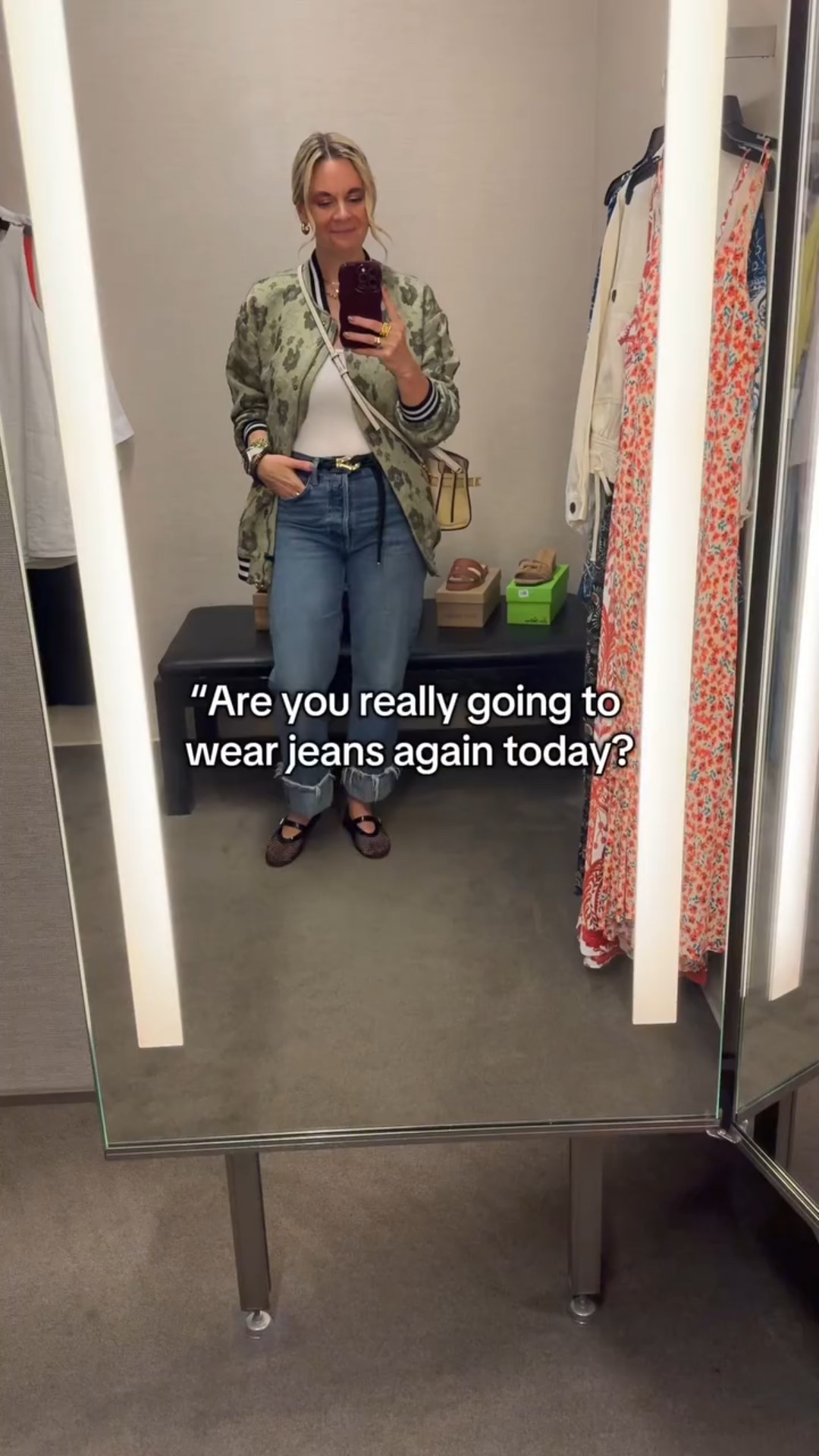 “Are you really going to wear jeans again today?” 

They say it like it’s a bad thing 😏 

When you know what fits, flatters, and feels like you… why wouldn’t you? 

If you’re ready to stop guessing and start getting dressed with confidence, our personal styling services were made for you.✨