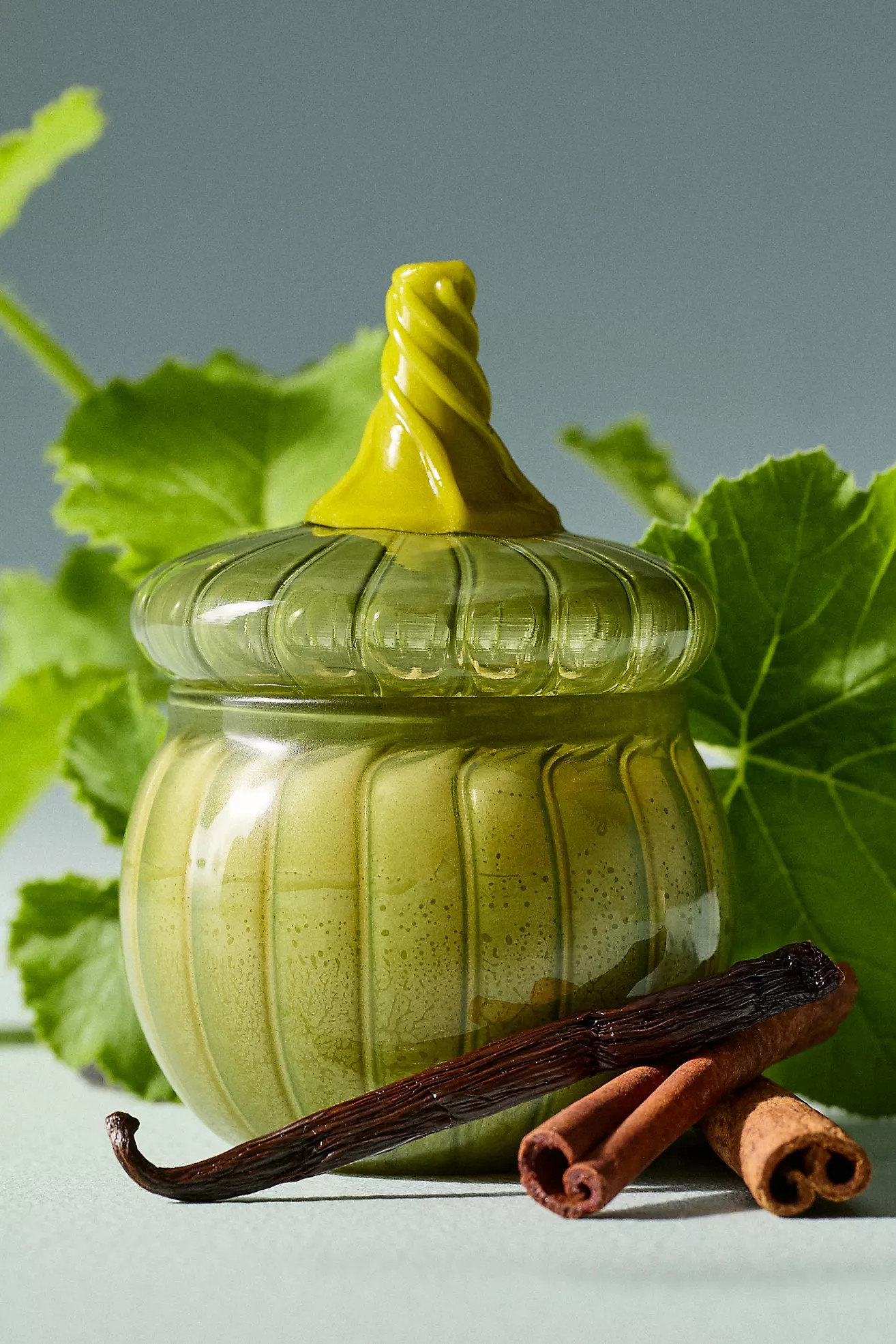 Mini Pumpkin Sweet Vanilla Figural Glass Candle | Anthropologie (US)