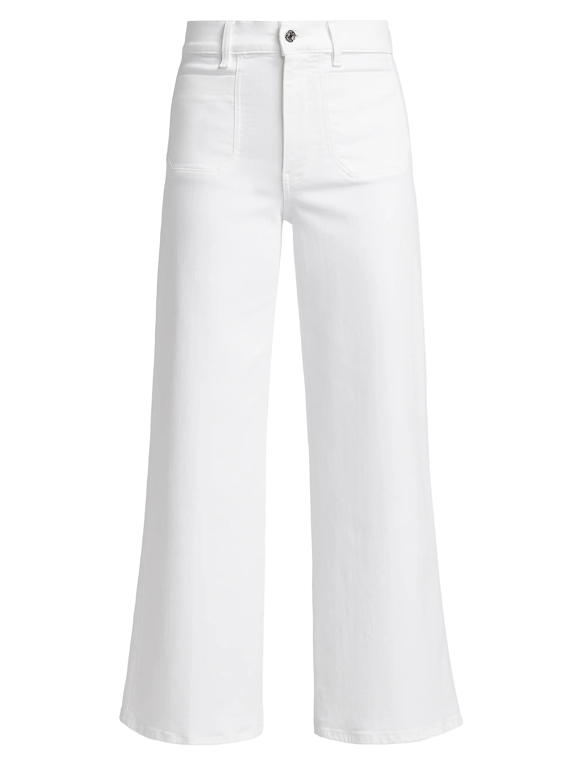 Le Slim High-Rise Flared Cropped Jeans | Saks Fifth Avenue