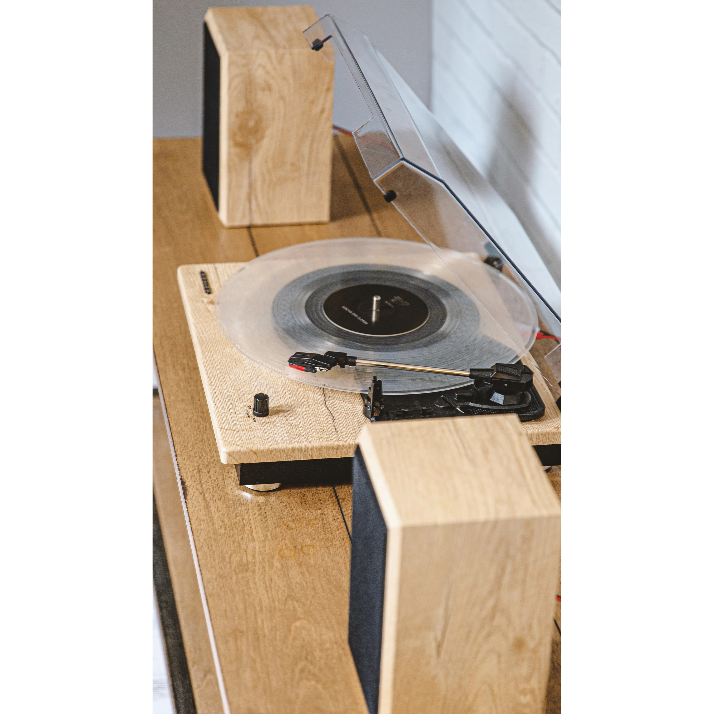 Crosley Brio Record Player with Speakers | Bed Bath & Beyond