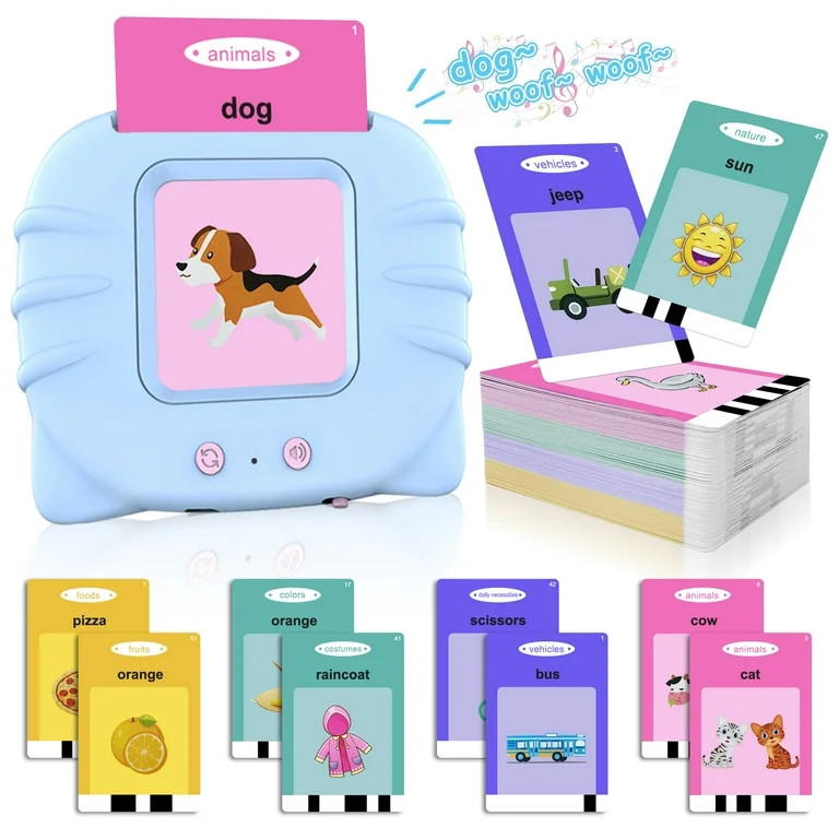 MAGOTAN Talking Flash Cards Learning Toys for 1-6 Years Old Boys Girls, Educational Toddlers Toys... | Walmart (US)