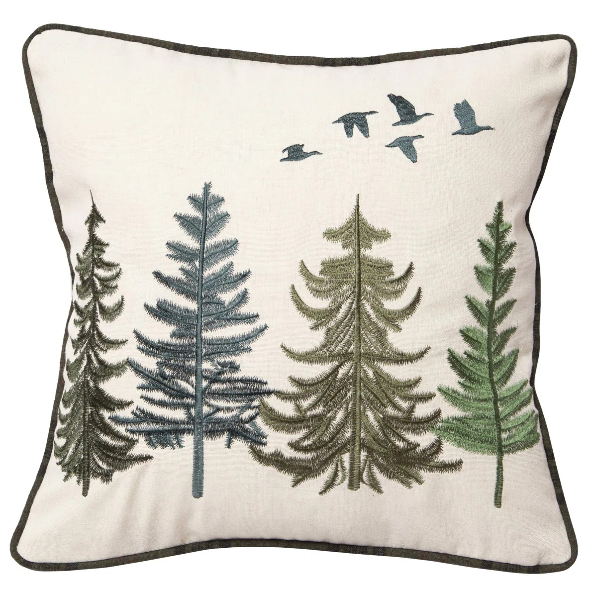 Embroidered Throw Pillow | Wayfair North America