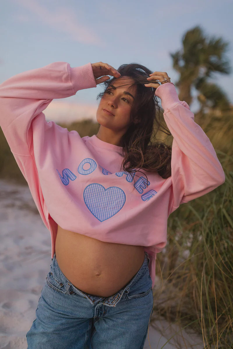 Pink Mother Crewneck | The Beach Club Shop