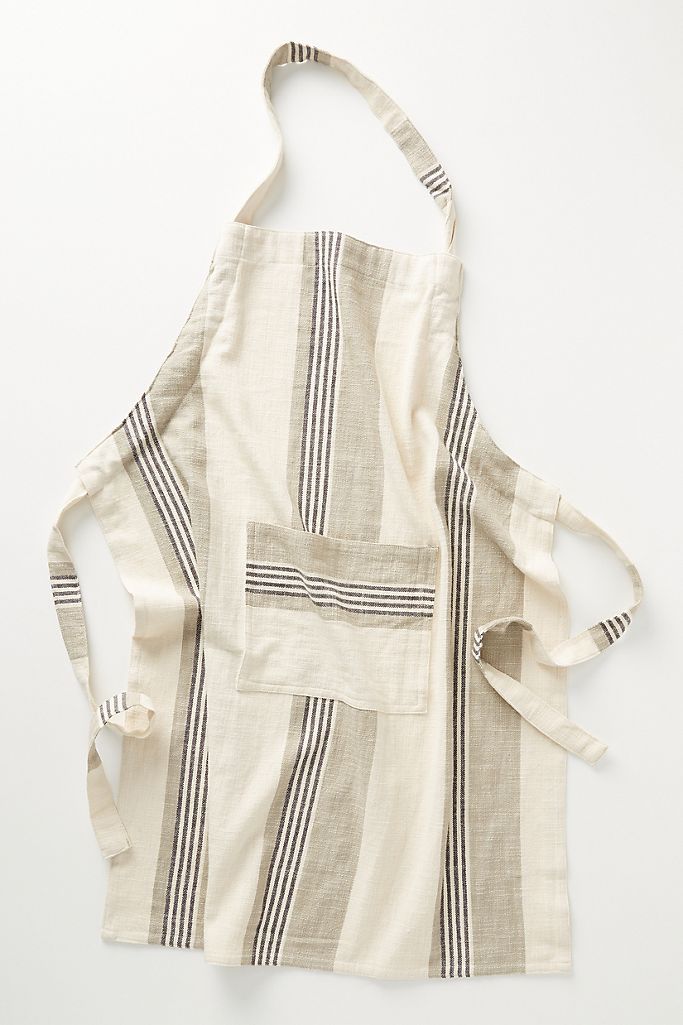 Eatery Striped Apron | Anthropologie (US)