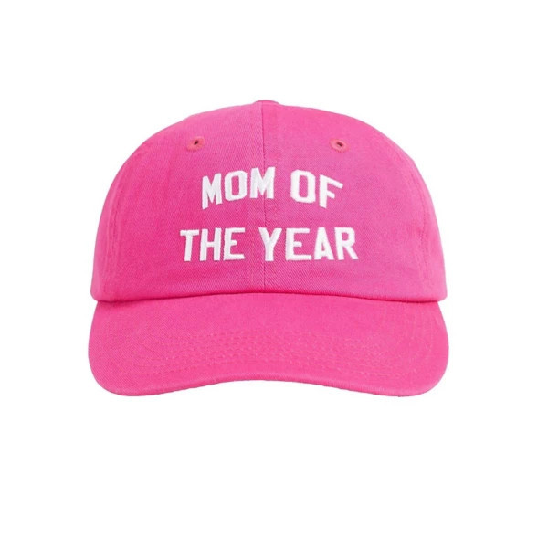 Women's Favorite Daughter Mom Of The Year Baseball Adjustable Hat One Size Pink | Scheels