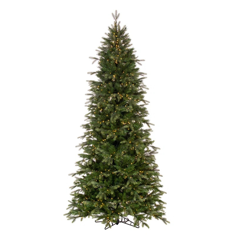 Vickerman Artificial Slim Douglas Fir Christmas Tree | Wayfair North America