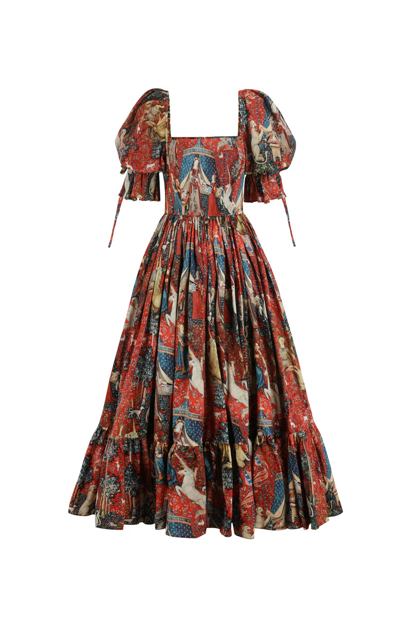 The Lady and the Unicorn Market Dress | Selkie Collection