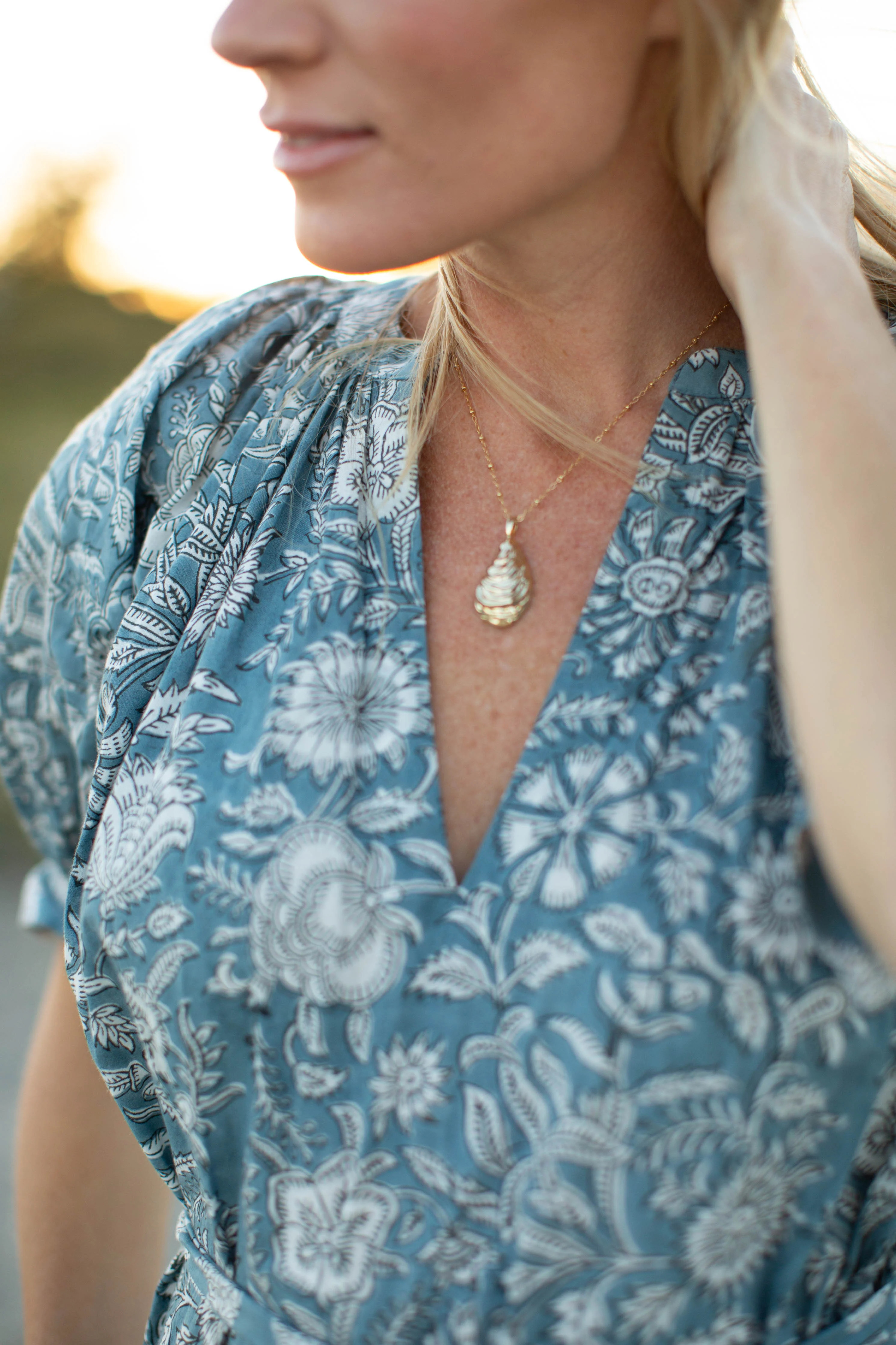 Jane Win x Marea Custom Oyster Pendant | Marea