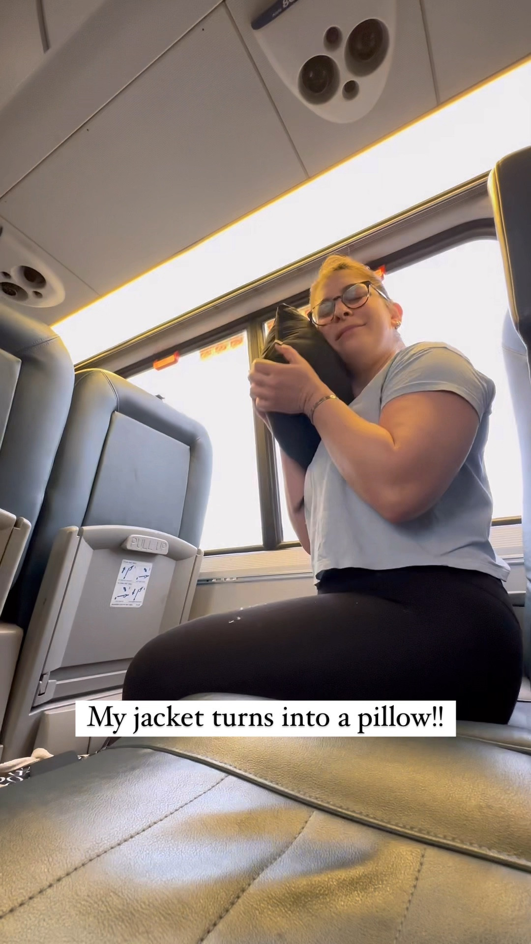 The best travel buddy: my FP movement/free people jacket that turns into a pillow  

#LTKstyletip #LTKtravel