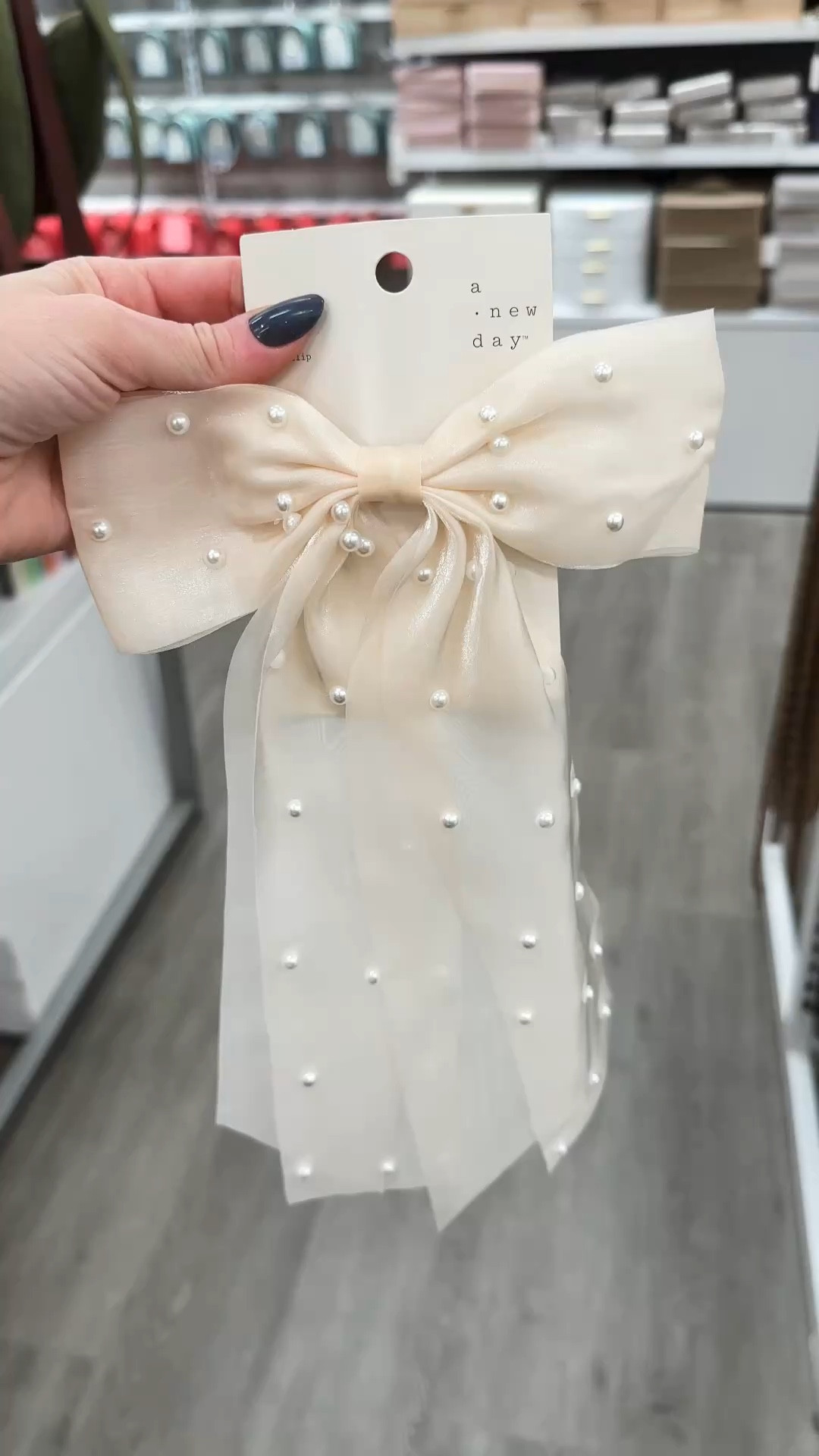 NEW at Target! Cute hair bows for your holiday outfit inspo also make great stocking stuffer gift ideas for her #hairaccessories #hairbows #girlythings #hairstyles 

#LTKGiftGuide #LTKHoliday #LTKFindsUnder50
