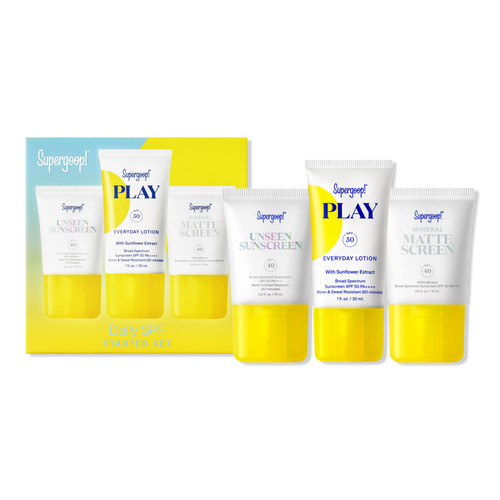 Supergoop!Daily SPF Starter Set for Face and Body | Ulta