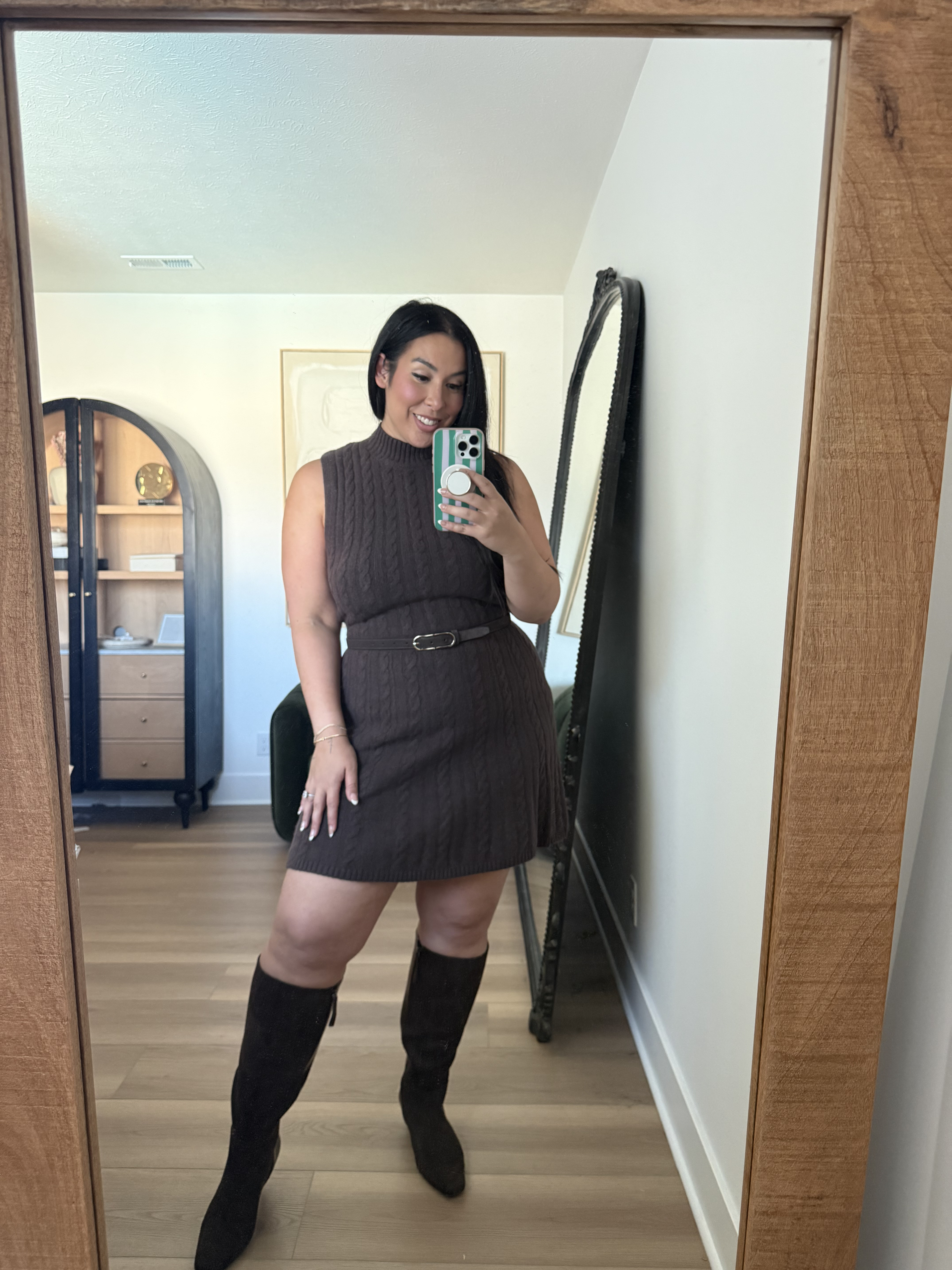 the cutest little dress for fall!
wearing an XL
midsize fashion, mom outfits, fall outfits 

 #LTKgrwm #LTKootd #LTKMidsize