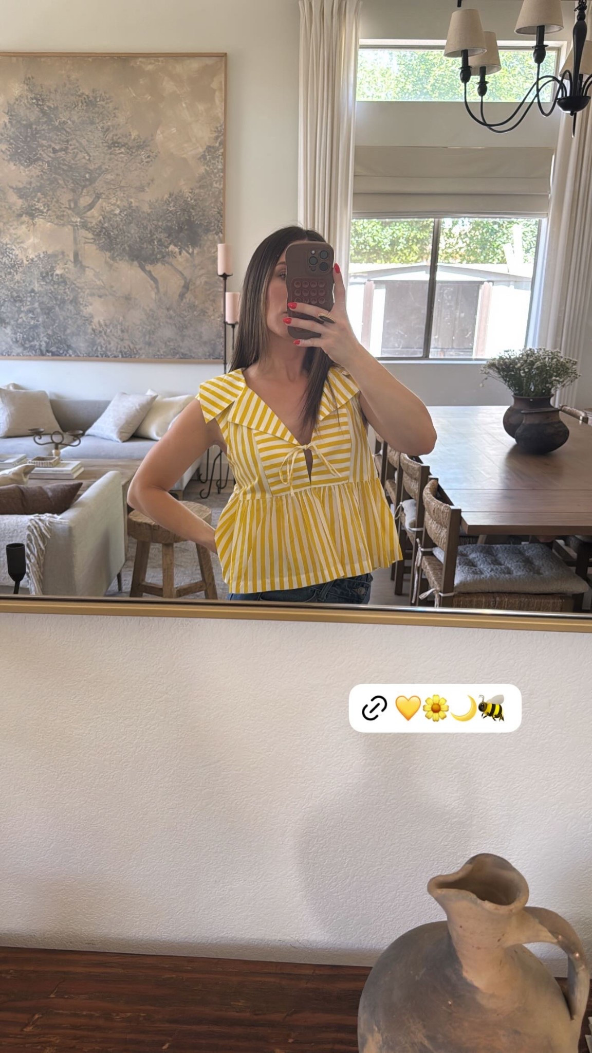 New top from Anthro! 💛

#LTKSeasonal #LTKHome #LTKStyleTip