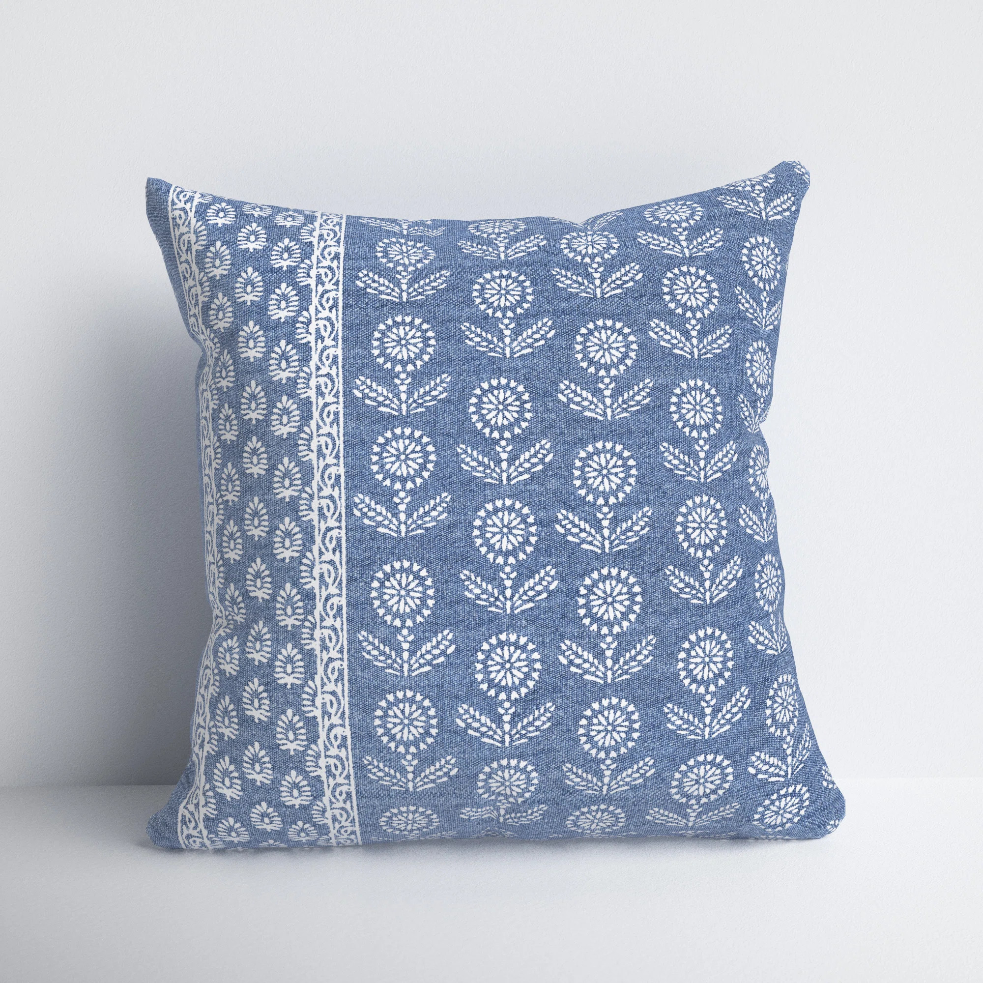 Elswickee Floral Cotton Throw Pillow | Wayfair North America