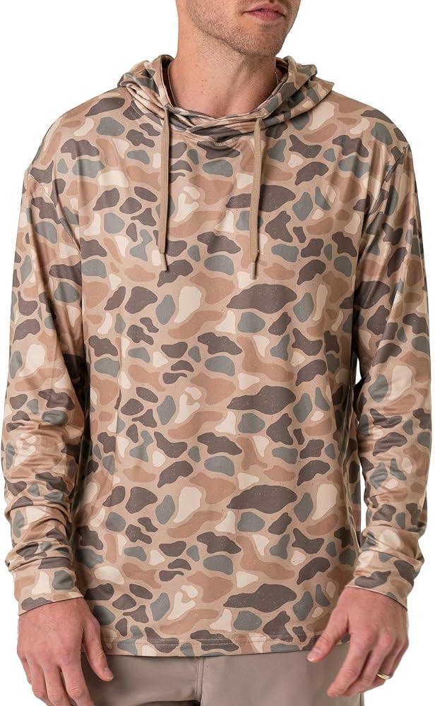 Burlebo Men’s Performance Hoodie – Lightweight Long Sleeve Pullover, Athletic Fit, Moisture-W... | Amazon (US)