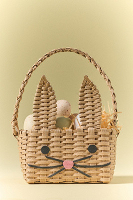 Talking Tables Rattan Easter Basket | Anthropologie (US)