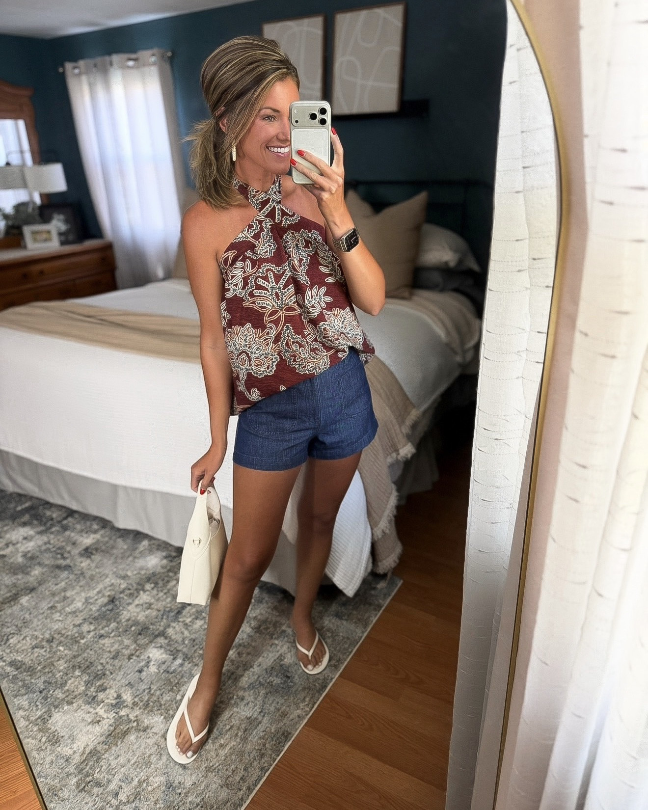 Walmart pieces now on sale!! 
Top/ small 
Shorts/ small

#LTKOver40 #LTKSeasonal #LTKootd #LTKSaleAlert