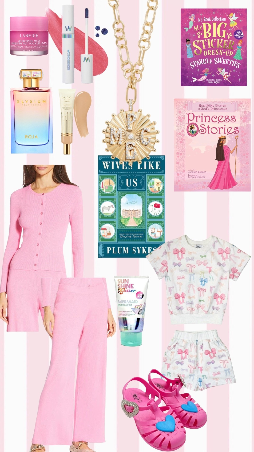 Lounge sets for mom and mini that still look cute enough to wear on your Spring Break travels 🎀￼