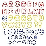Wilton Alphabet and Number Cookie Cutter Set | Amazon (US)