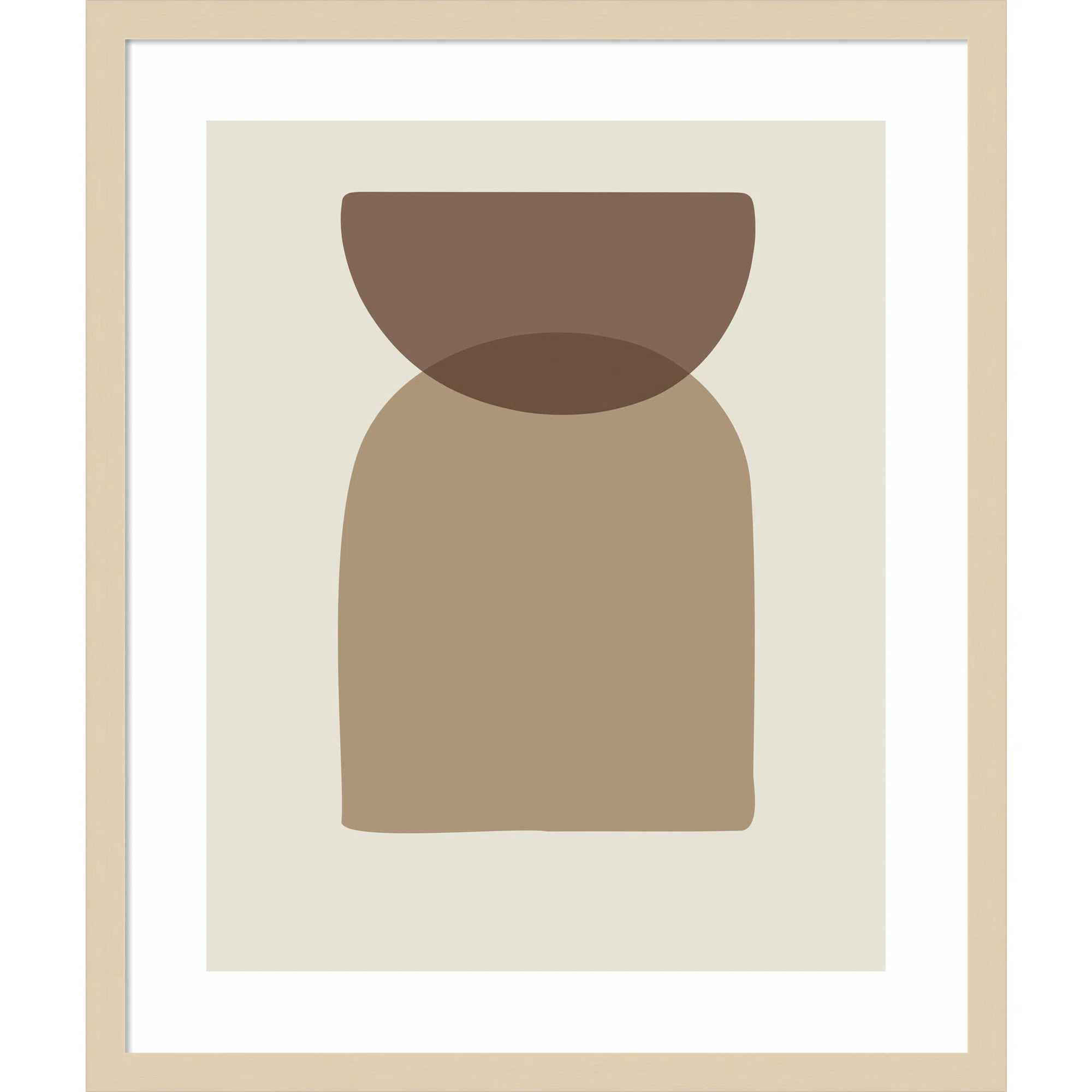 " Arch Half Moon Abstract " by The Creative Bunch Studio | Wayfair North America